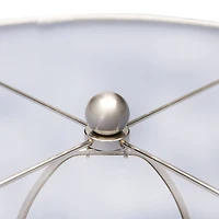 Hello Honey® 27" Deep Blue Glass Table Lamp