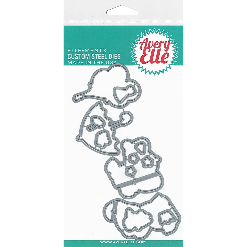 Avery Elle Elle-Ments Elephantastic Custom Steel Dies