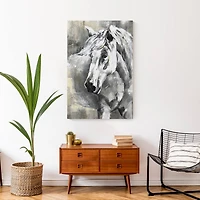 Homey Horse 24" x 36" Canvas Wall Art