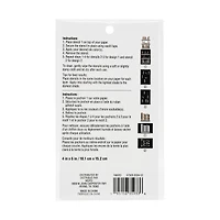 4" x 6" Books Print Layering Stencil Set by Recollections™