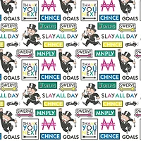 Camelot® Fabrics Monopoly® Block Icons Cotton Fabric