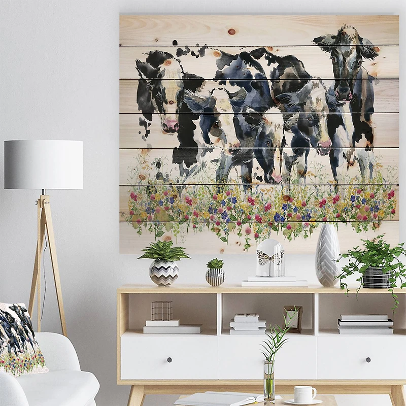 Designart - Dairy cow on field