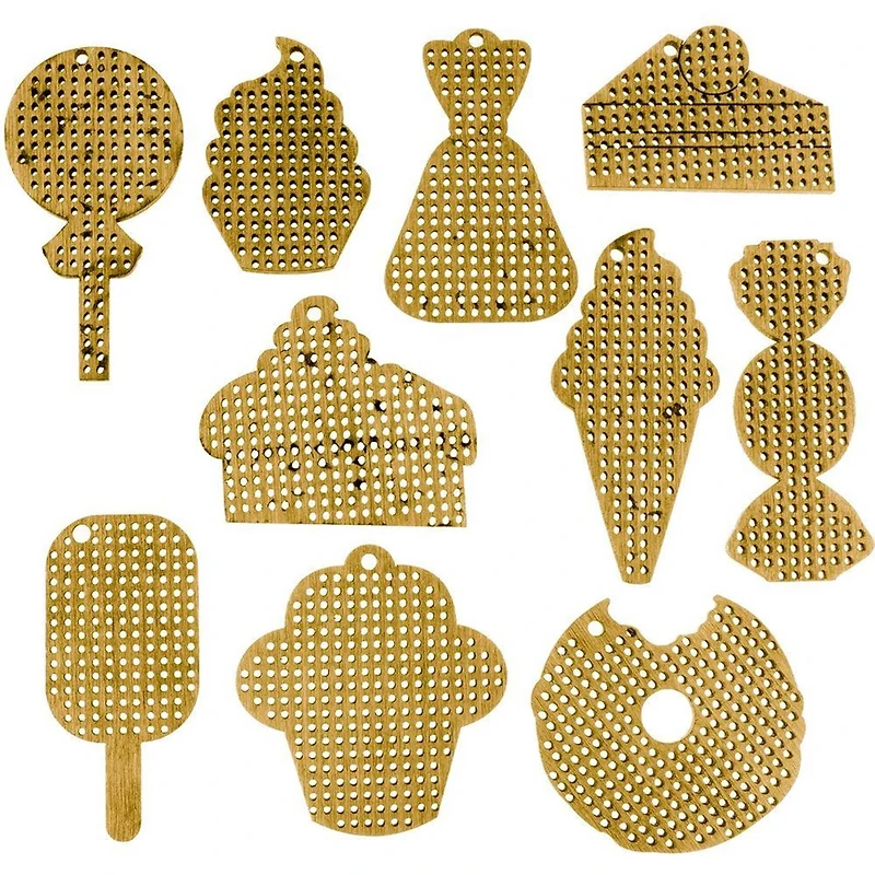 Wonderland Crafts Sweets Embroidery Blanks Set