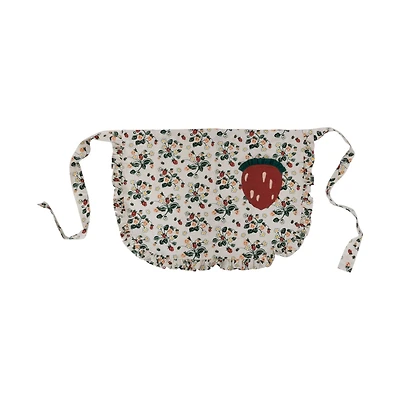 Hello Honey® Cotton Half Apron with Strawberry-Shaped Pocket