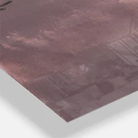 Designart 'Purple Glam Storm Iv Modern Multipanel Wall Clock