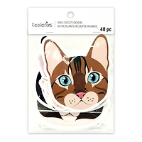 Cats Vinyl Die Cut Stickers by Recollections™