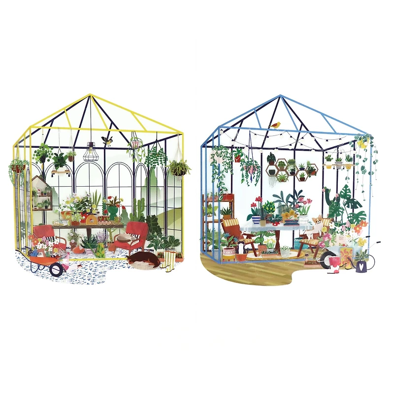 Greenhouse Sticker Scene Kit by Recollections™