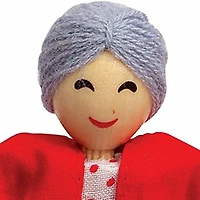 Hape Happy Family Dollhouse 6 Dolls Set