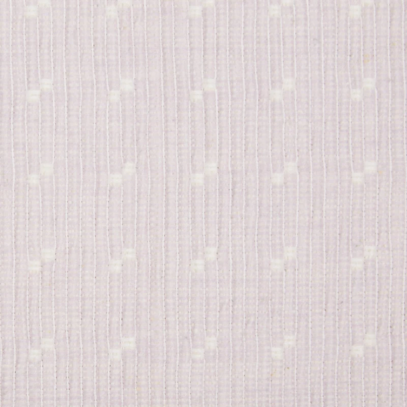 DII® Lavender Fog Dobby Dots Rib Placemat (Set of 6)