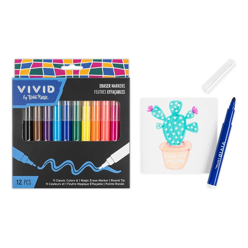 VIVID by Brea Reese® Eraser Markers Set