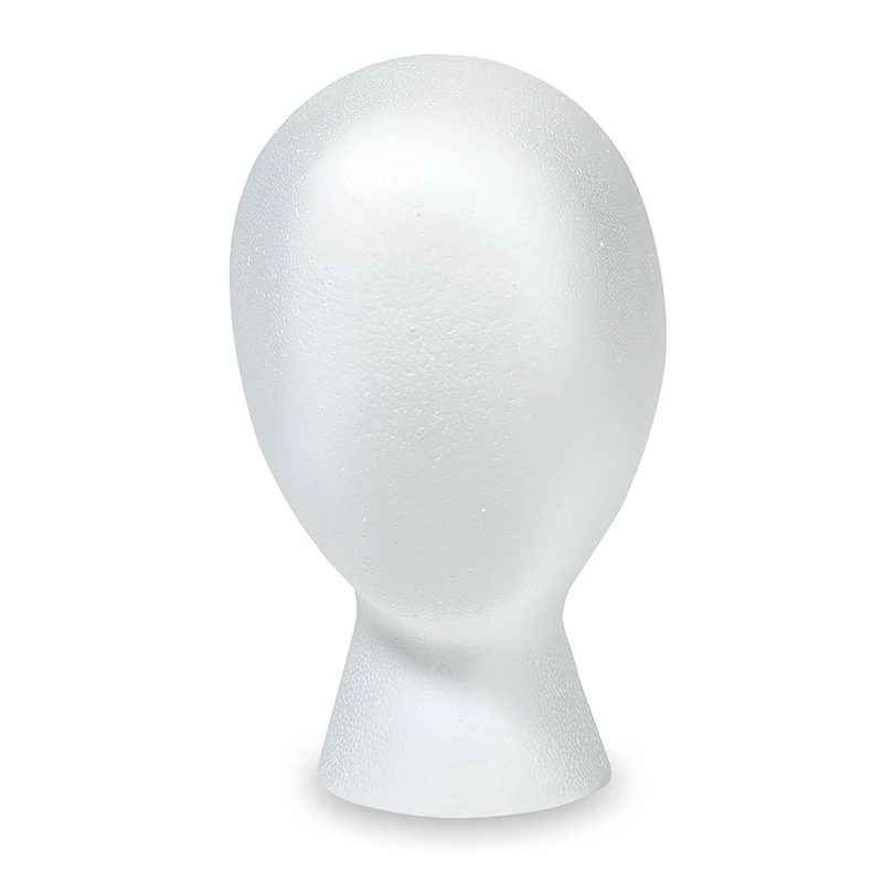 FloraCraft® SmoothFōM® White Foam Faceless Head