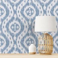 Surface Style Ikat Tracery Peel & Stick Wallpaper