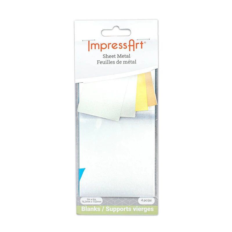 ImpressArt® 3" x 6" Assorted Sheet Metal