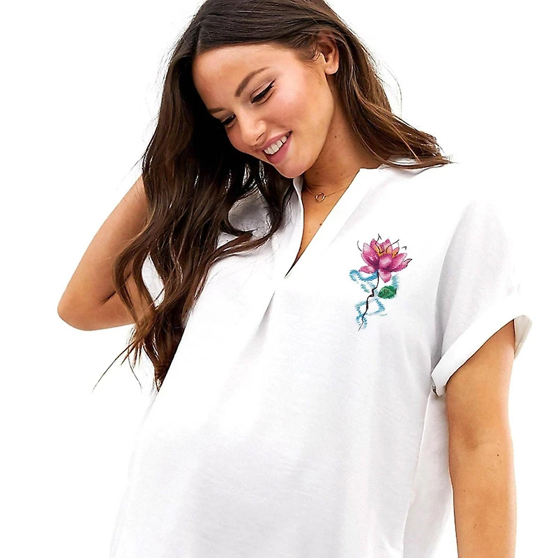 Oven Lotus Cross Stitch Kit