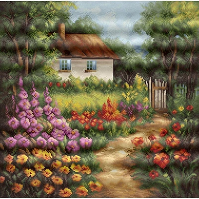 Luca-S The Country House Counted Cross Stitch Kit