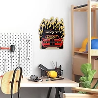 Dodge SRT Hellcat Embossed Shaped Metal Wall Sign