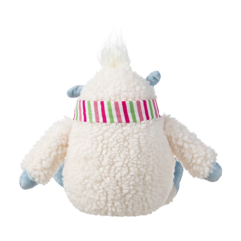 Glitzhome® 21.75"H Christmas Fabric Yeti Shelf Sitter