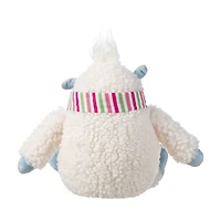 Glitzhome® 21.75"H Christmas Fabric Yeti Shelf Sitter