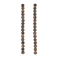 Brown Matte Tigereye Round Beads, 8mm by Bead Landing™