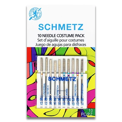 Schmetz 10 Needle Costume Pack