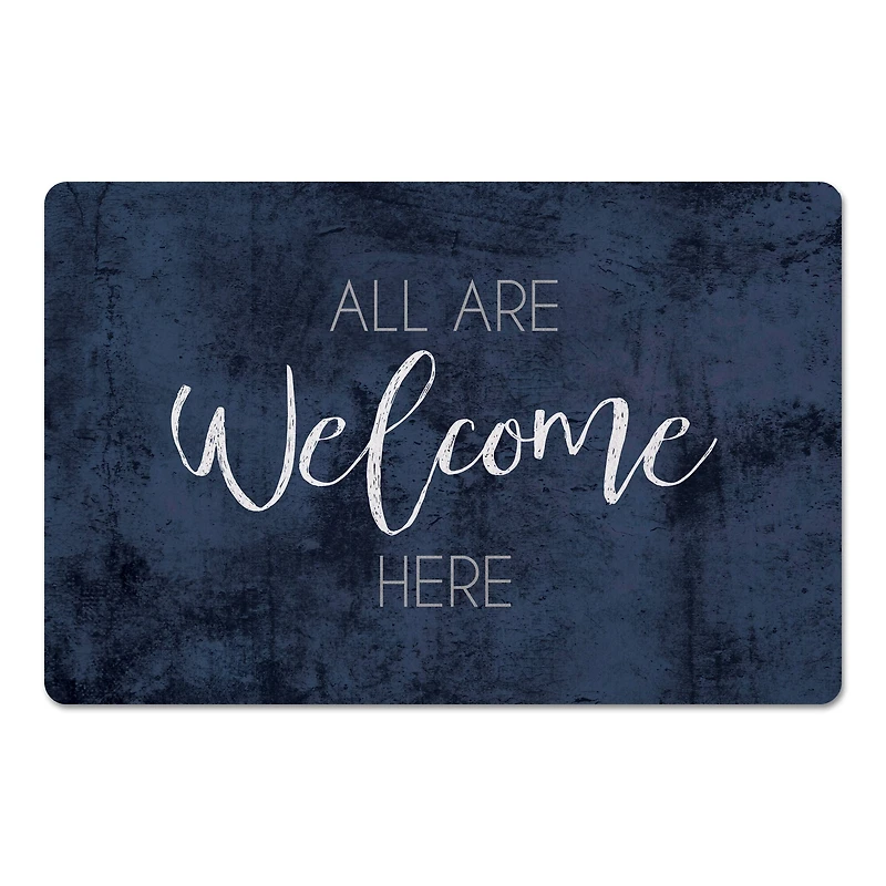 All Are Welcome 27" x 18" Floor Mat
