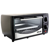 Better Chef 9L Black with Stainless Steel Front Toaster Oven Broiler
