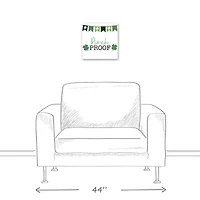 Pinch Proof Banner 12" x 12" Canvas Wall Art