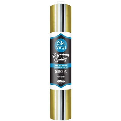 PA Vinyl Oracal® Permanent Neutral Color Vinyl Combo Pack