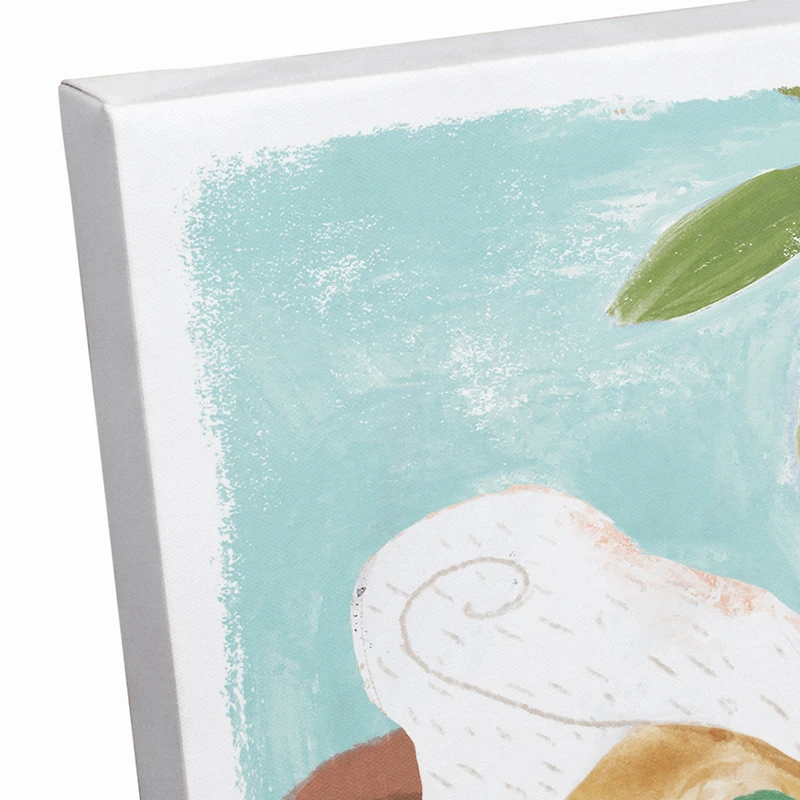 Spa Dog 9 Canvas Wall Art