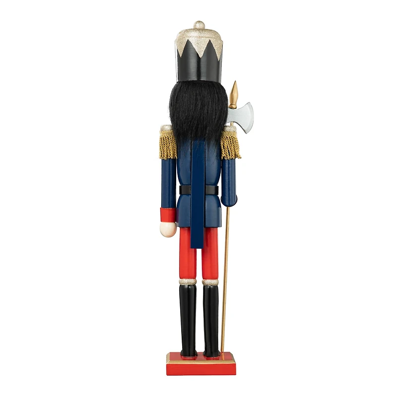 Glitzhome® 24" Wooden Christmas Soldier Nutcracker
