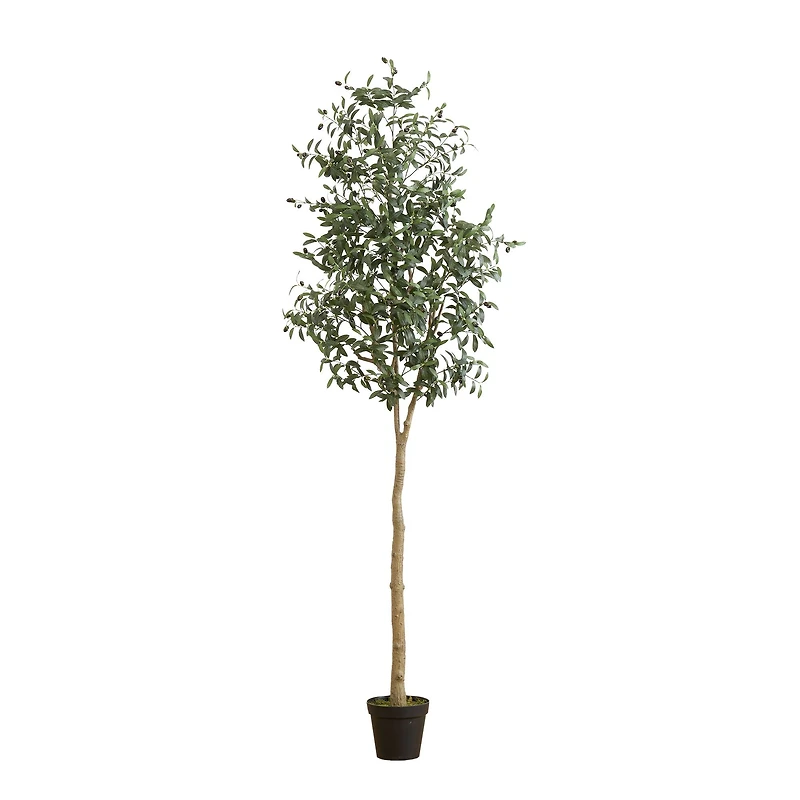 8ft. Potted Artificial Olive Tree