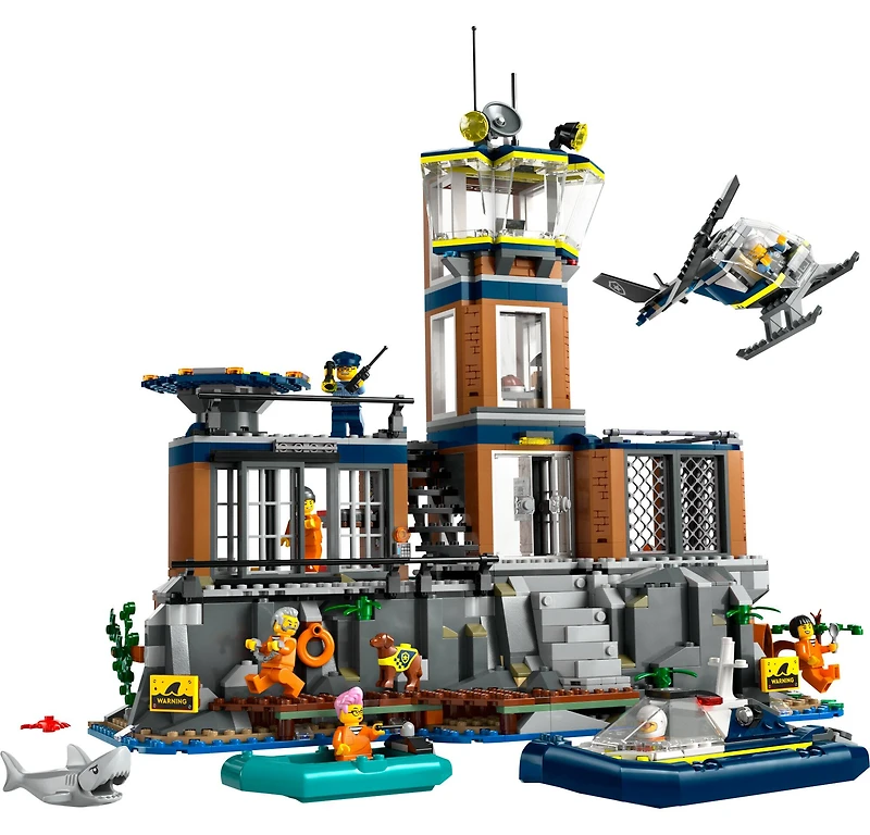 LEGO® City Police Prison Island Building Toy 60419