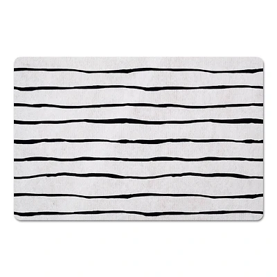 Simple Painted Stripes 27" x 18" Floor Mat