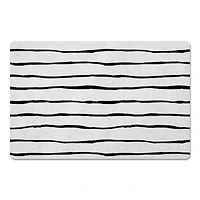 Simple Painted Stripes 27" x 18" Floor Mat