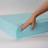Foamology® Soft Support Cushion Foam, 24" x 72" x 2"