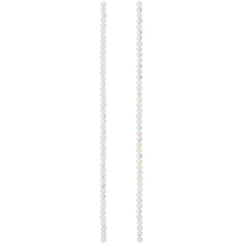 9 Pack: Crystal Glass Faceted Round Beads, 3mm by Bead Landing™