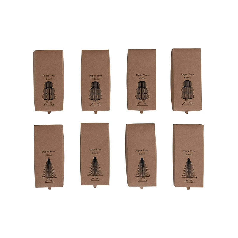 Hello Honey® 18" Paper & Reclaimed Wood Folding Honeycomb Tree Set in 2 Styles