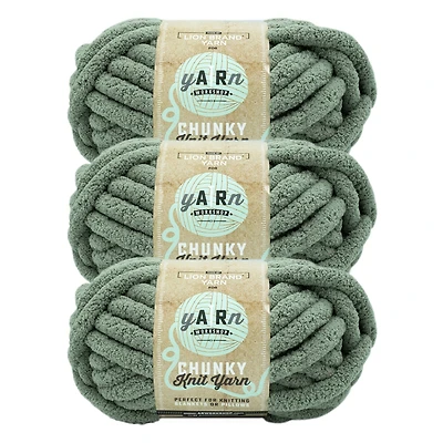 3 Pack Lion Brand® Yarn Workshop Chunky Knit Yarn
