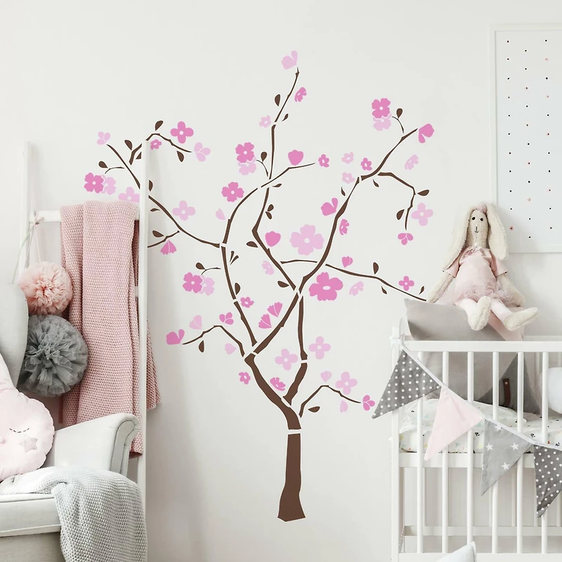 RoomMates Spring Blossom Peel & Stick Giant Wall Decals