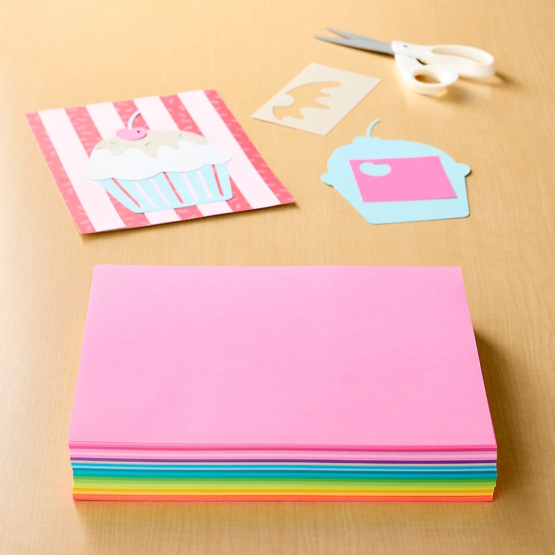 Bright Essentials 8.5" x 11" Cardstock Paper by Recollections™, 200 Sheets