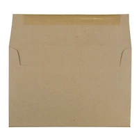 JAM Paper 6" x 9" Brown Kraft Premium Invitation Envelopes