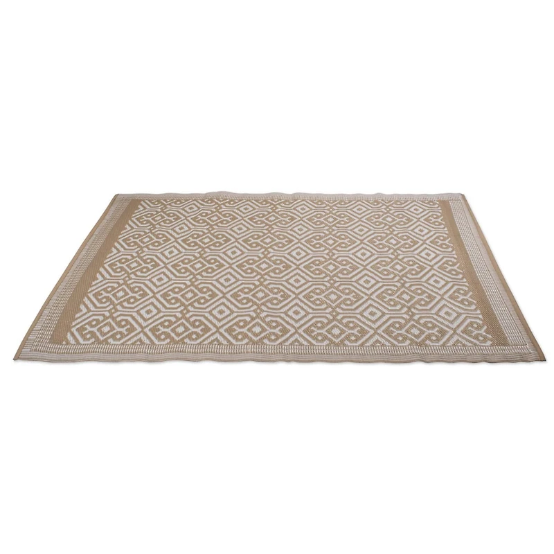 DII® Taupe Moroccan Outdoor Rug, 4ft. x 6ft.