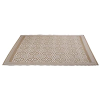 DII® Taupe Moroccan Outdoor Rug, 4ft. x 6ft.