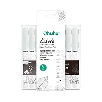 Ohuhu® Kohala 9 Piece Liquid Fineliner Drawing Pens