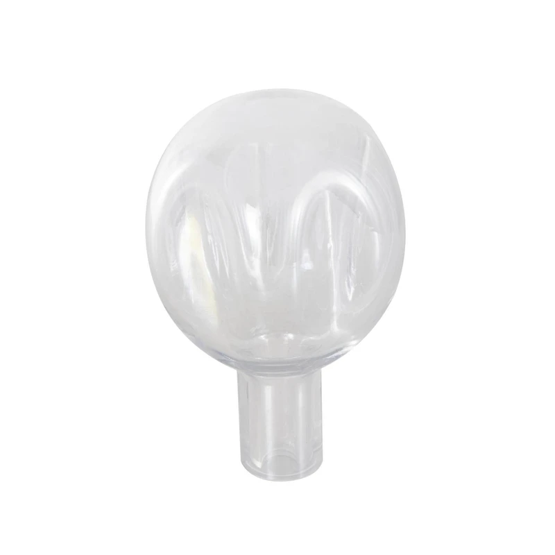 Green Iridescent Finish Glass Ombre Living Room Decorative Jar