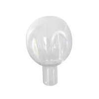 Green Iridescent Finish Glass Ombre Living Room Decorative Jar