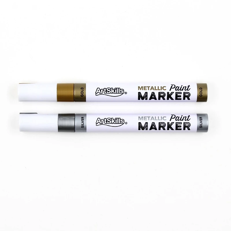 ArtSkills® Silver & Gold Oil Based Paint Markers