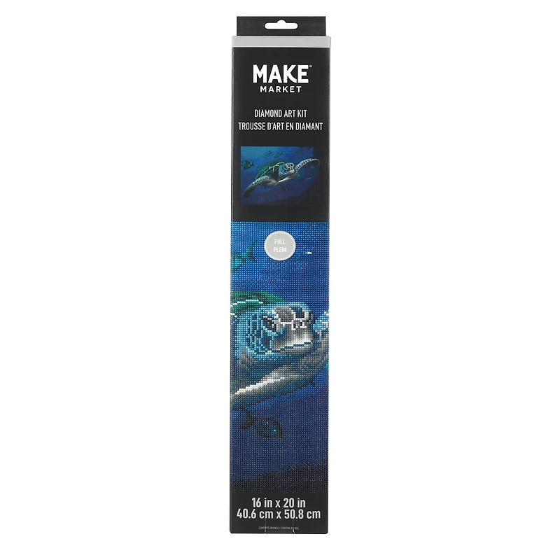 Sea Turtle Diamond Art Kit by Make Market®