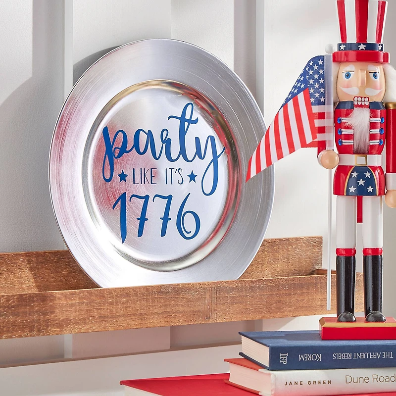 Silver Charger Plate by Celebrate It™