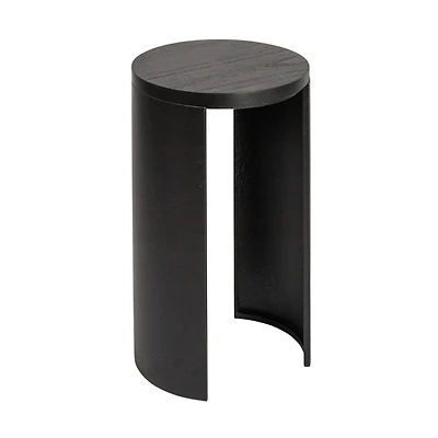 Hello Honey® Black Sleek Metal Round End Table
